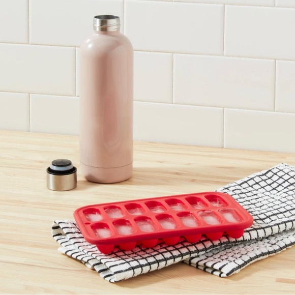 (3) Silicone Ice Tray | Red - Room Essentials - Picture 3 of 4